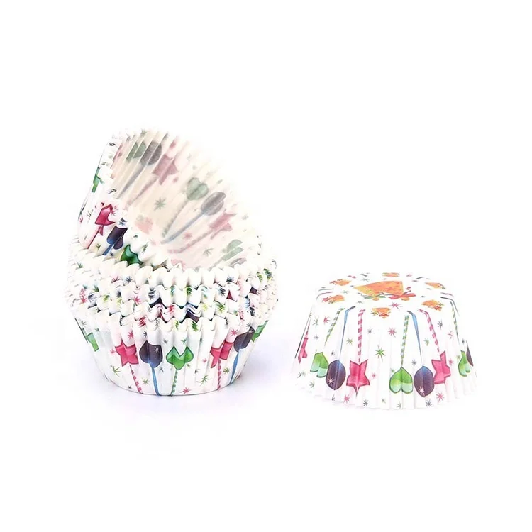 Индивидуальные милые смазочные бумажные капкейки, формы для маффинов, конфеты, формочки для торта