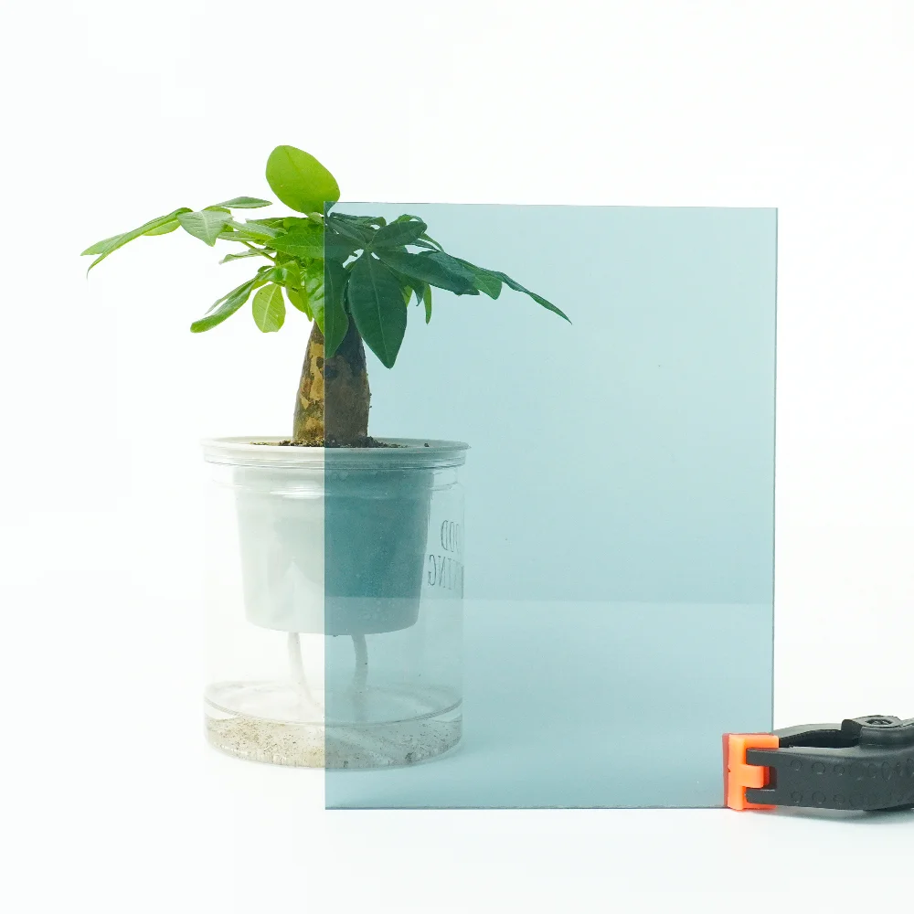 Solid Sun Sheets Unbreakable Fireproof Plastic Glass Polycarbonate Transparent PC roofing Sheet For Canopy Greenhouse