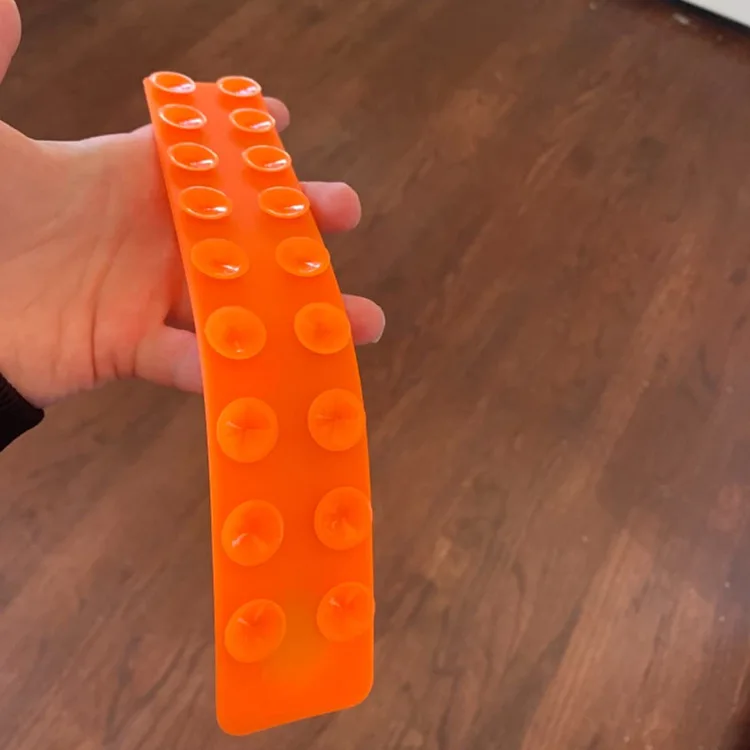 2022 Hot Sale Bracelet Popular Funny Adult Kids Fidget Toy Suction Cup Ring Push Antistress Fidget Pop itting Squidopops Toys