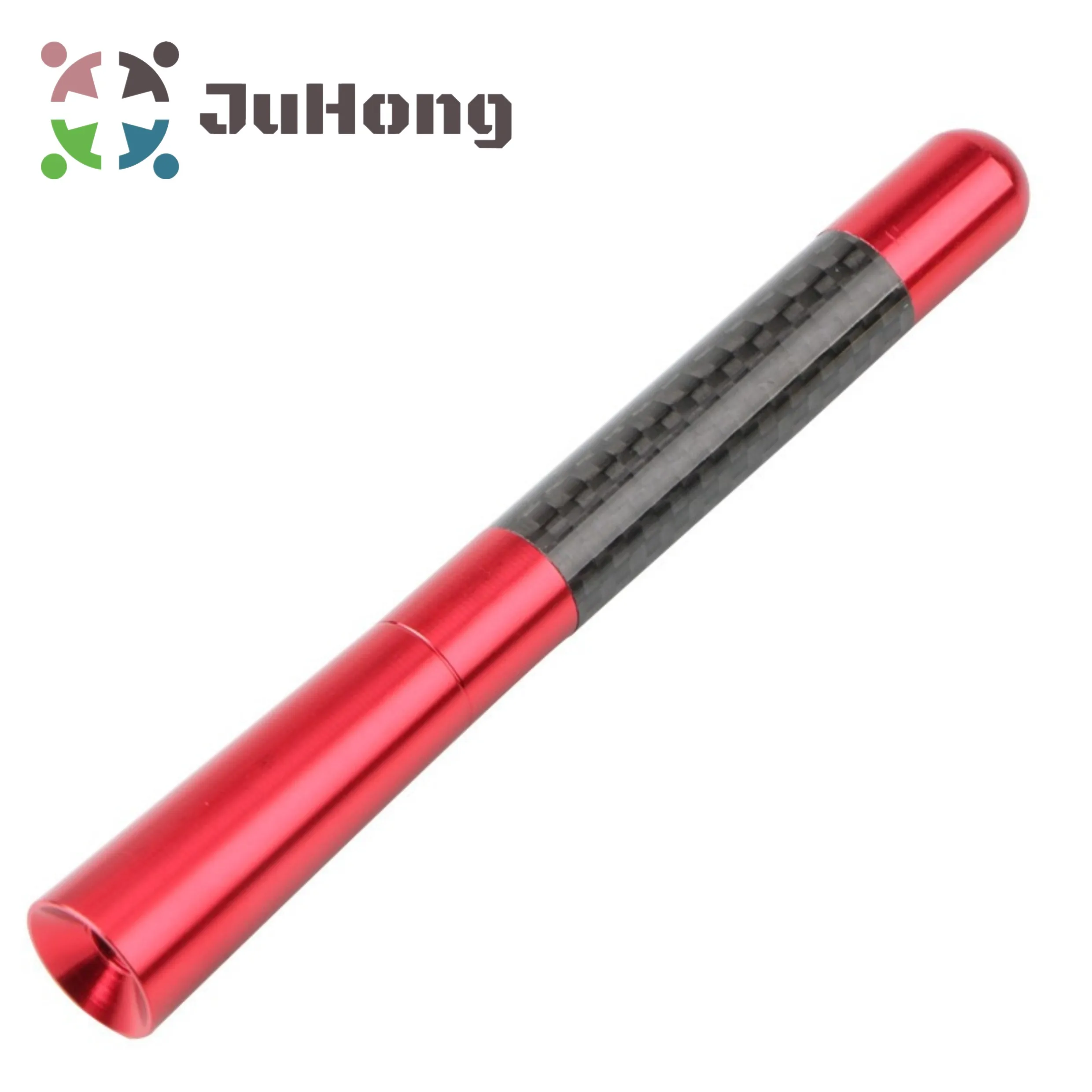 12cm Car Tuning Antenna Aluminum and Carbon Fiber Five Colors Decoration Kits