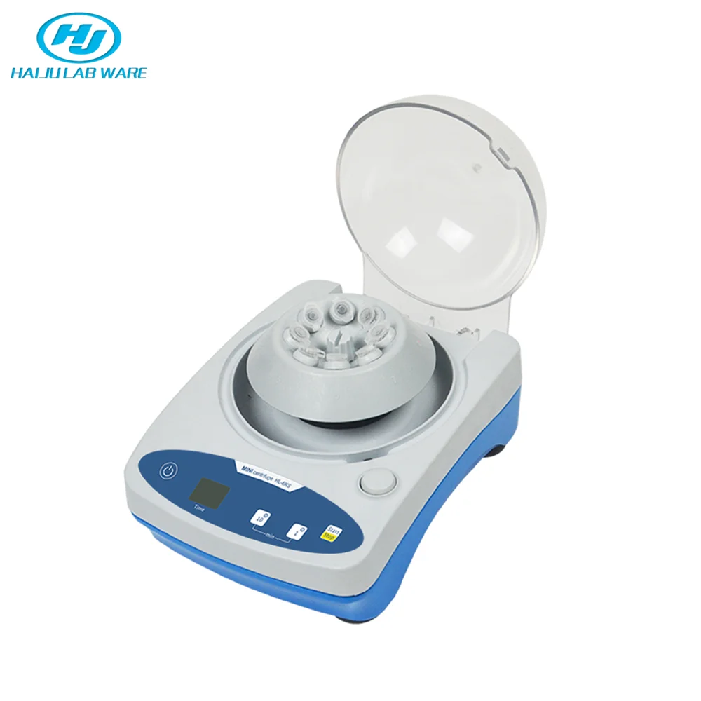 HAIJU LAB 4000 rpm With or Without Digital Display Mini Laboratory Medical Beauty PCR Plate Centrifuge