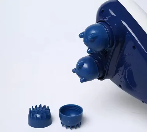 Double Head massage hammer Electric Handheld Big Massager Hammer Good for Body Massage with Replaceable Nodes