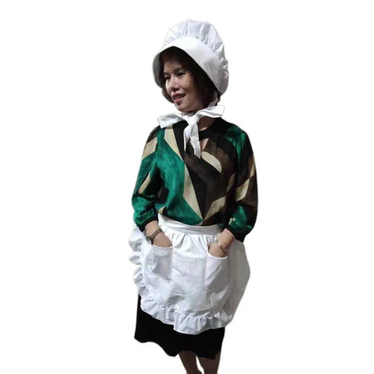European-style hotel household servants clothing maid wait staff costume