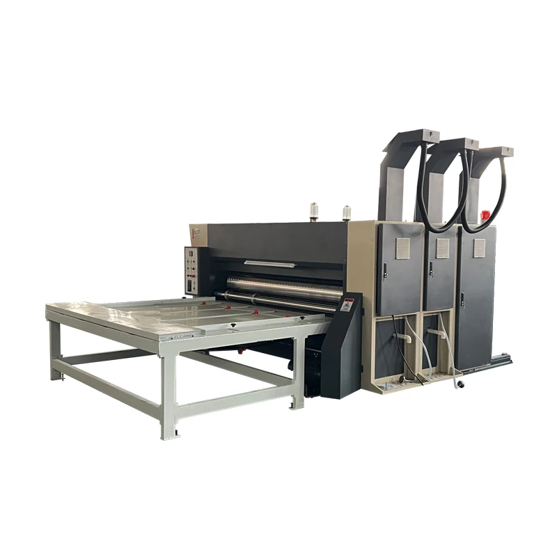4 colors corrugated carton flexo printing machine