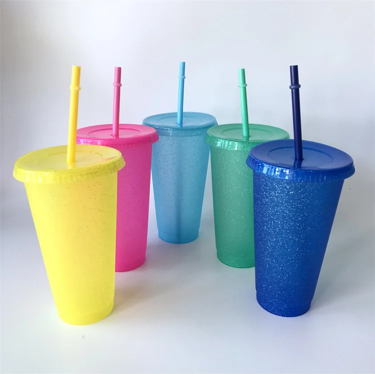 New Arrival New Design Eco Friendly Cold Coffee 24oz Plastic Cups