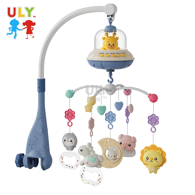 Новый дизайн, детский проектор, Ночной светильник, детский мобильный колокольчик, музыкальный мобиль для детской кроватки, музыкальные детские игрушки