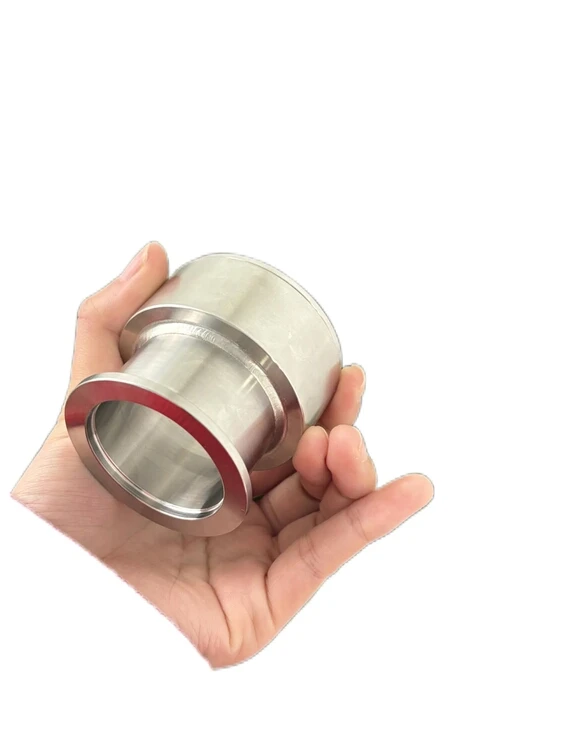 Sanitary Viewport SMS Round Nut Tri Clamped Union Sight Glass