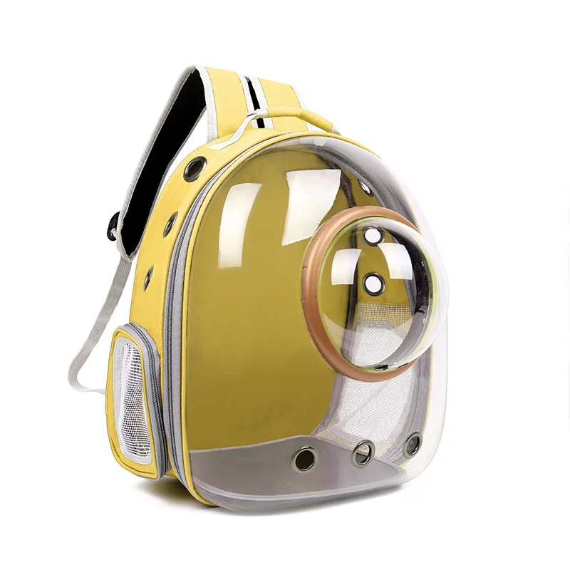 Wholesale Outdoor Travel Portable Transparent Space Dome Carrying Capsule Dog Cat Pet Carrier