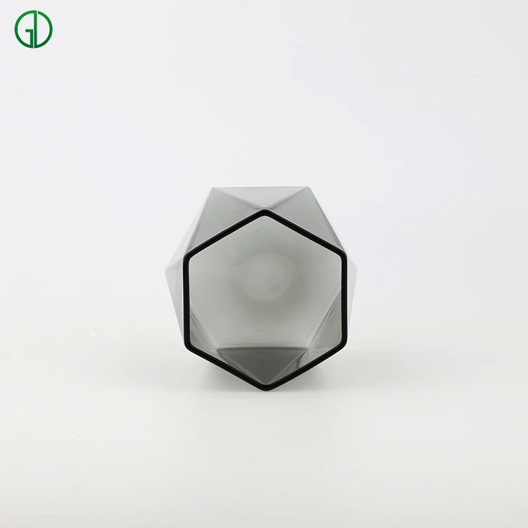 China USA CA warehouse 10oz Frosted Clear Sublimation Blanks Small Tealight Glass Candle crystal vase With Wooden Lid