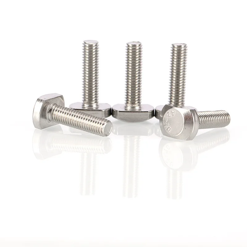 Factory Supplier Wholesale Bolt T-head Fasteners Stainless Steel T Slot Bolts