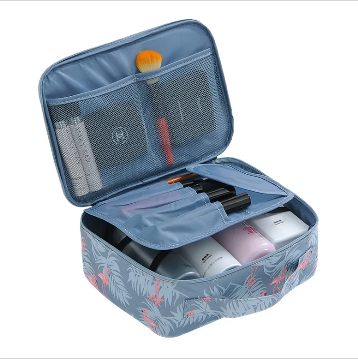 
Makeup Women Travel Cosmetic Soft Toiletry Bag Organizer Makeup Handbag Waterproof Beauty Pouch necessaire 
