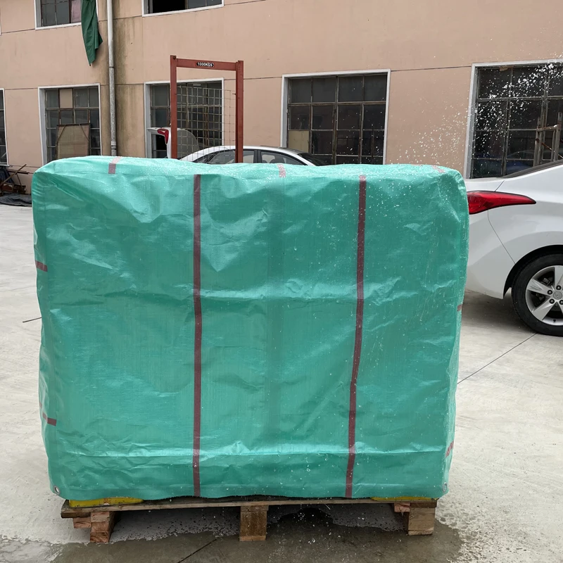 PE Tarpaulin Pallet Cover for pallet size 1200x1000 Waterproof Customized sizes