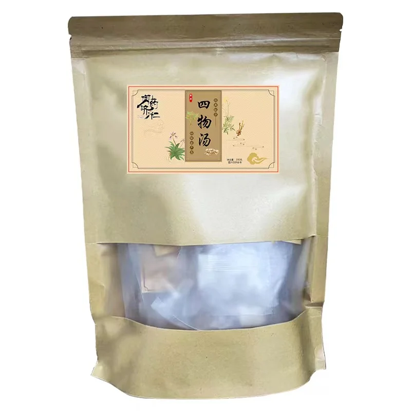 Chinese Wholesale artificial Siwu decoction Raw material of Radix angelica Chuanxiong Radix paeoniae Radix