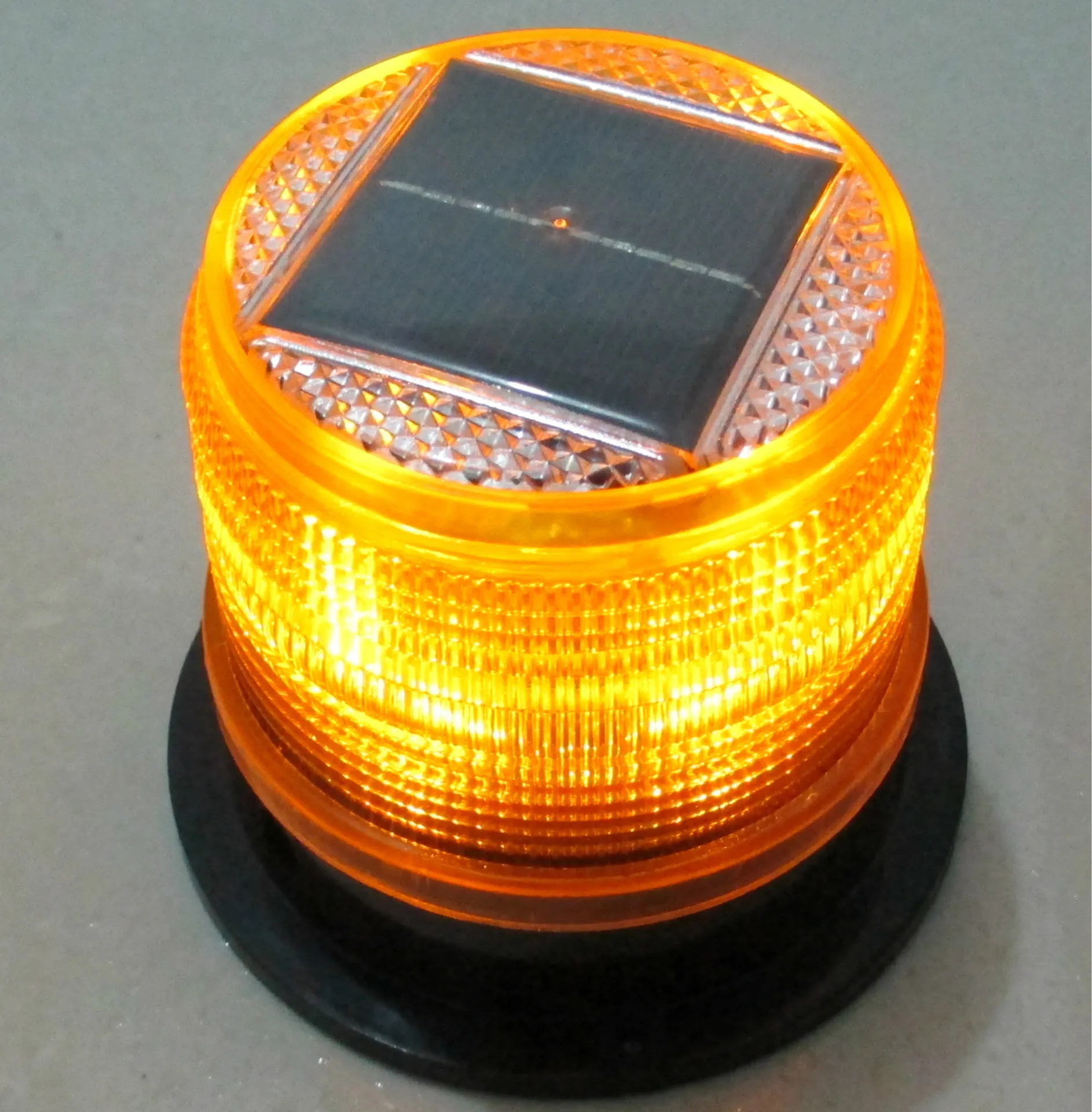 Solar LED Warning Light Traffic Signal Flash Beacon Lights