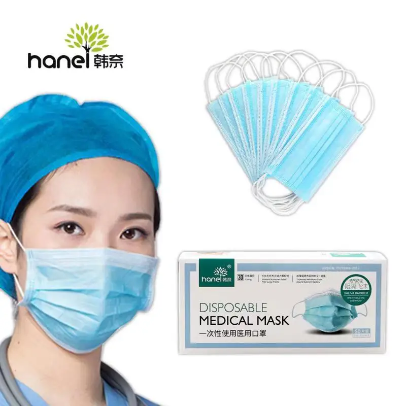 
Printed 3Ply Disposable Face Masks Coloured 