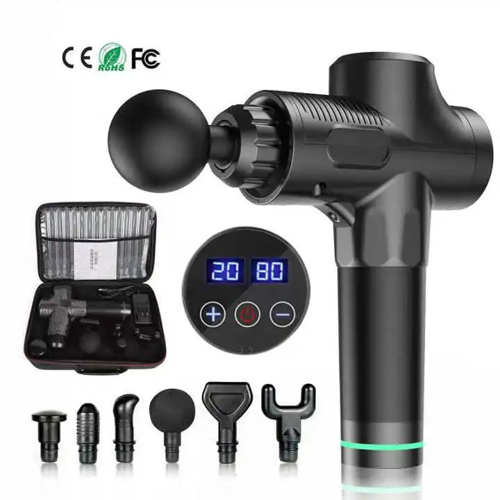 2024 Hot-Selling Deep Massage Gun Wholesale Body Massager with 30 Speeds Muscle Relaxation for Body ABS Material