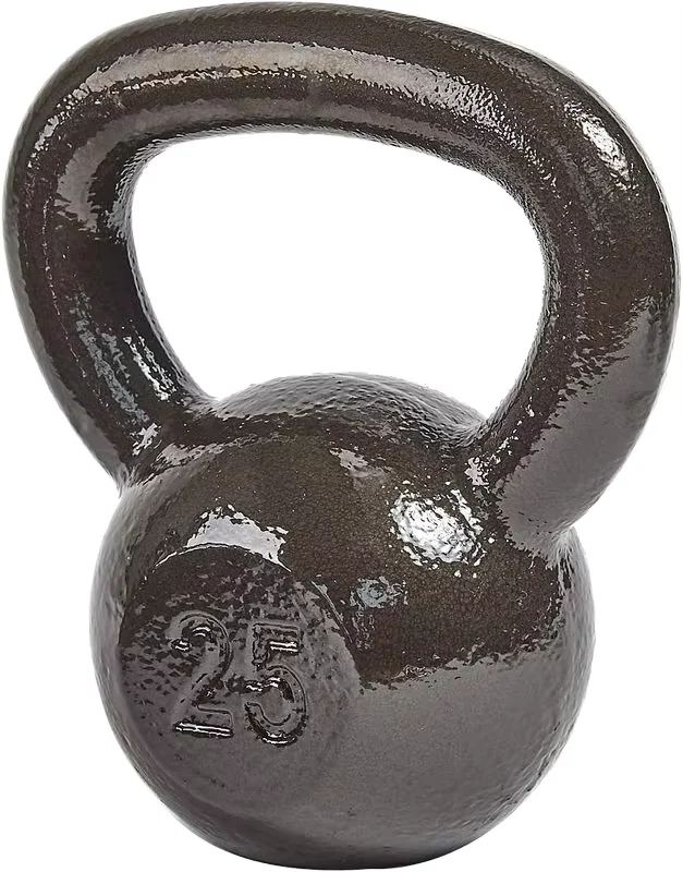 Custom Logo Cast Iron Kettlebell Hammerton Powder Coated KG 5lb-100lb Kettle Bells