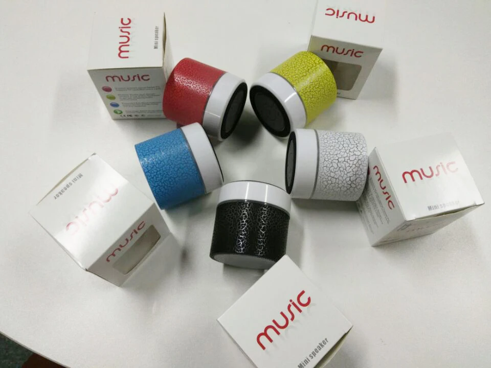 Led Light Bulb Party Sound Speaker Lamp Night Light Portable Mini Wireless Speaker