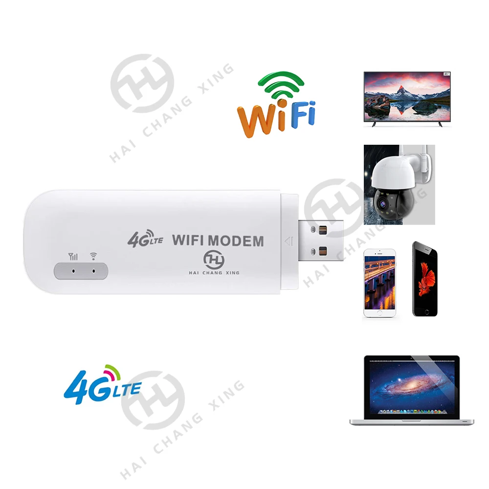 E8372 Portable 4G modem for travel WiFi LTE usb dongle router Dot