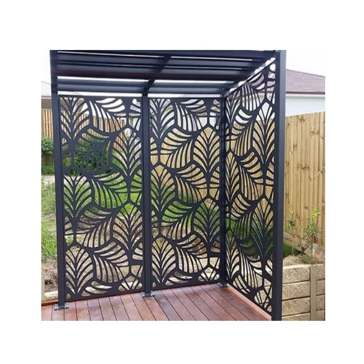 Factory high-quality Supply Durable for gate1/4 inch 1/2inch wire metal decorative  perforation alum  laser cut panels