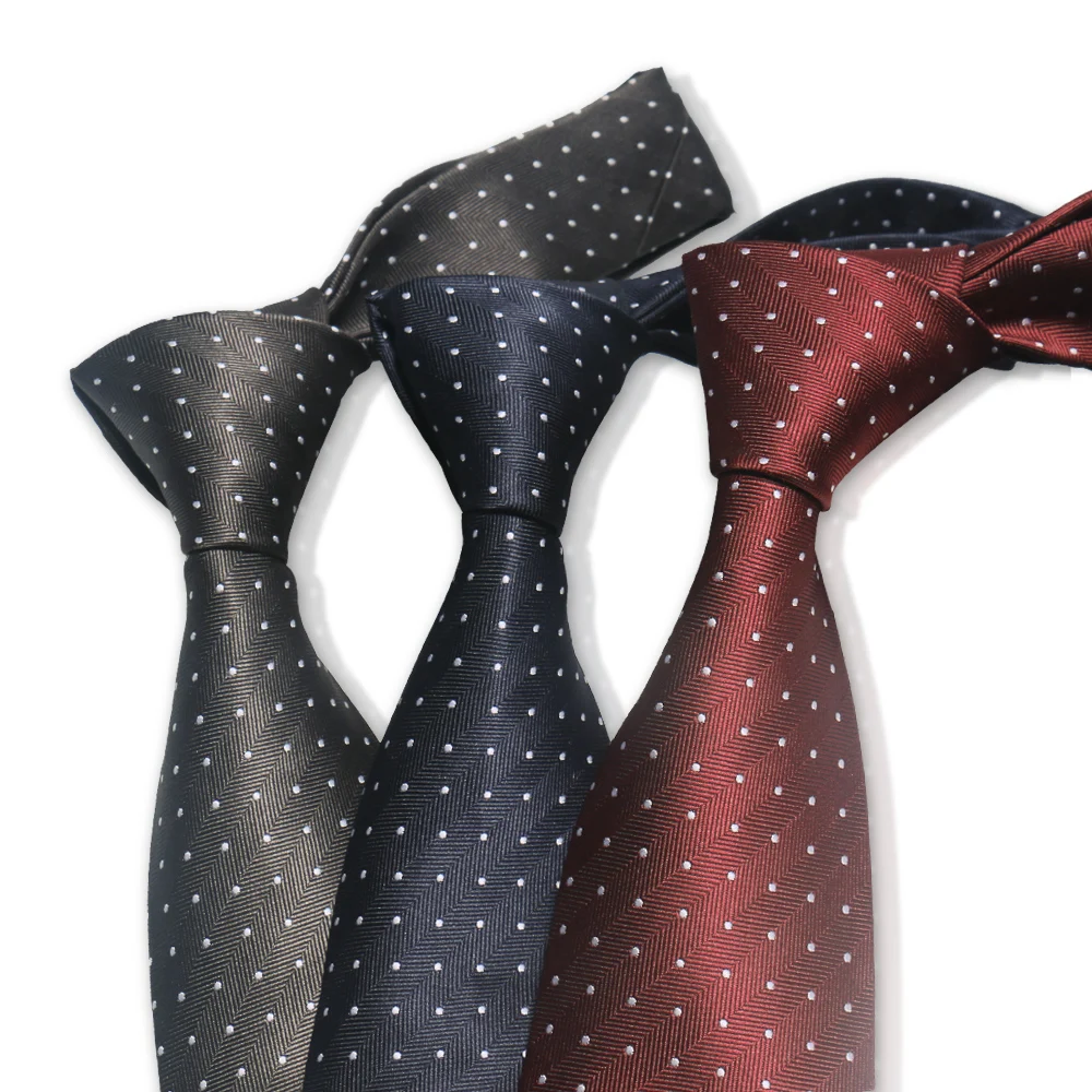 HS Necktie Brands Custom Silk Polyester Necktie To Match Shirts