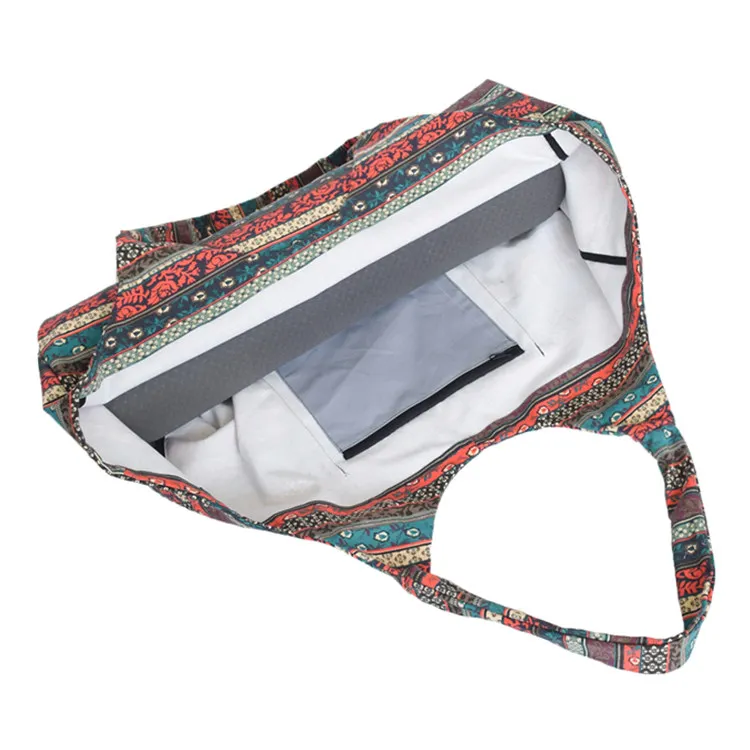Gym Tote Bag With Multi-Functional Storage Pockets For Yoga