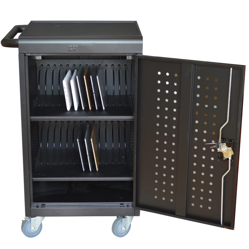 anthro charging cabinet school tablet storage cart  CE approved
