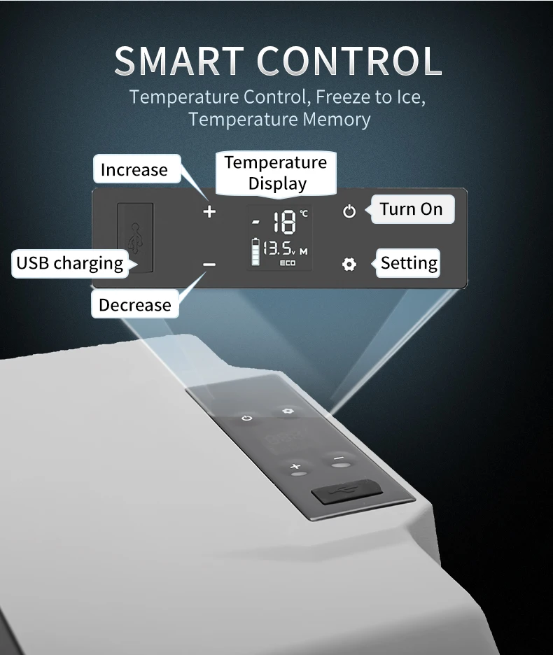CX30 Overland Anti Vibration Compact Vehicle Coolers Car Fridges portable camping mini refrigerator for Truck RV Van Jeep Toyota