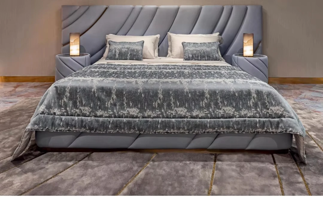 Furnistyle Deux Personne King Queen Size Lit De Luxe Italian Design Bed King Size Luxury Bedroom Sets Furniture Beds For Hotel