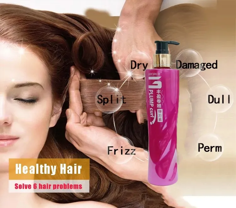 Curl Defining Elastin Curl Enhancers Repair Frizz Restore Hair keeper Curly Hair Natural Fluffy Styling Cream