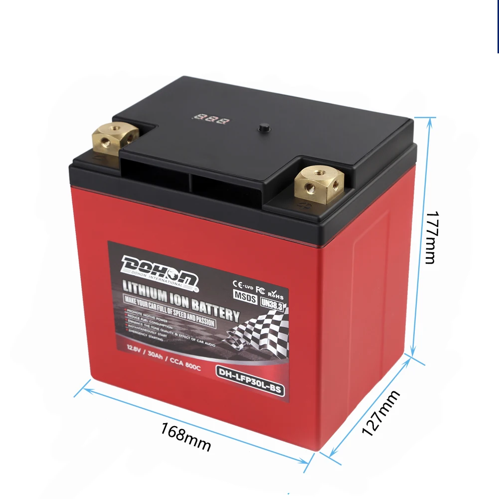 hot selling Lithium Phosphate Motorcycle Starter Battery LiFePO4 12V 9Ah motorcycle battery motorcycle start battery