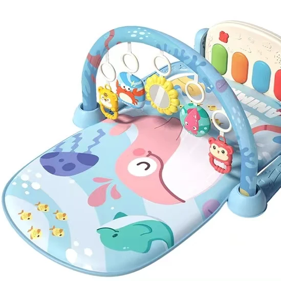 New Product Kids Play Musical Electric Piano Keyboard Mat Activity Gym Play Mat Baby Toys
