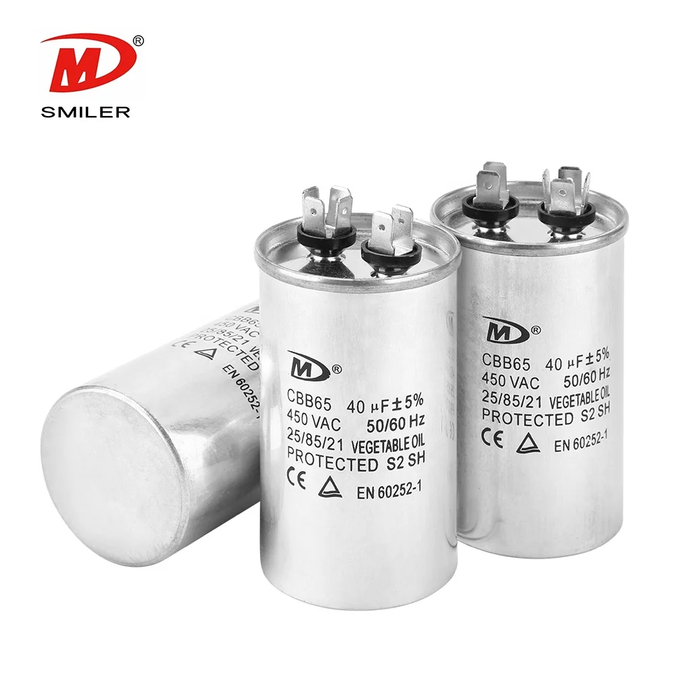 Capacitor Factory with 12 Years of Experience CBB65 Air Conditioner