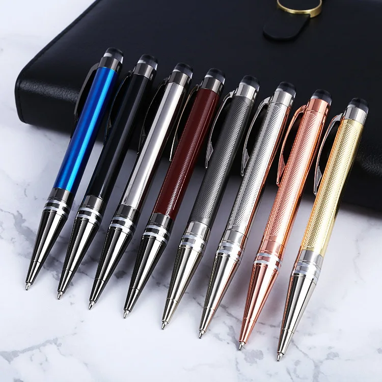 Customised Special design Snake Holder metal pen Metallic Souvenir animal Acrylic transparent head top business pen
