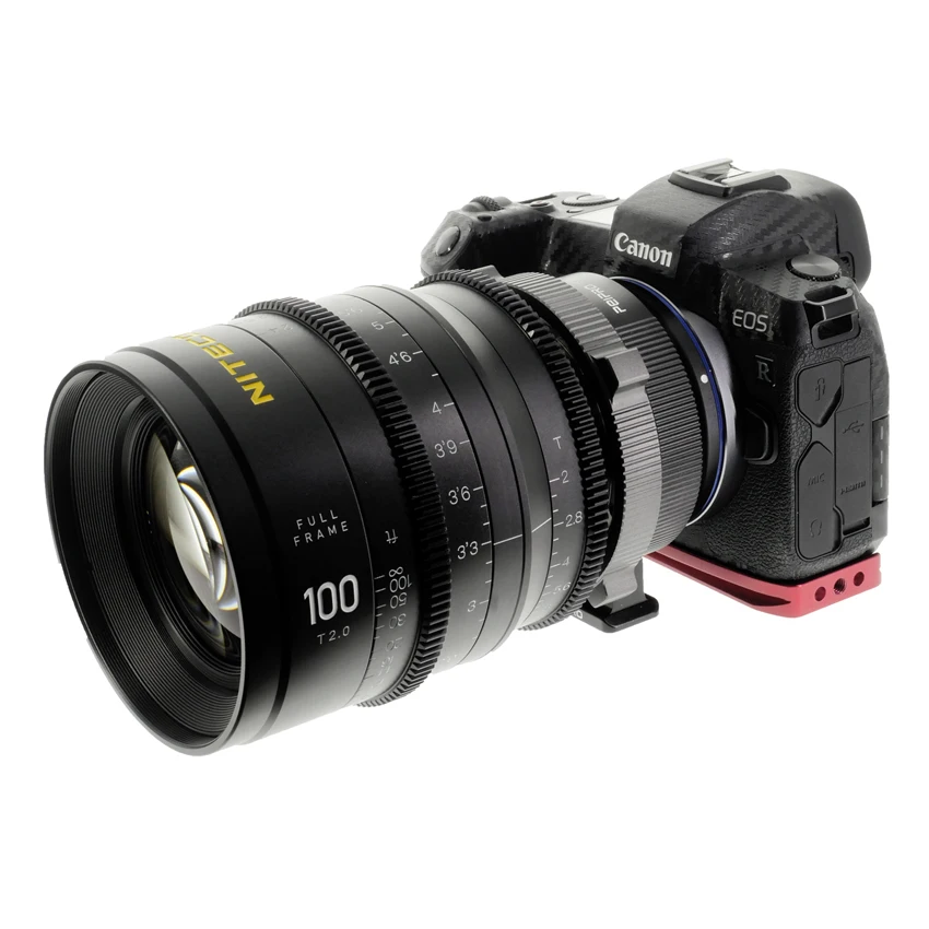 Адаптер для объектива с автофокусом PEIPRO PL-EOSR Pro ручной фокусировкой PL Cinema Lens Canon EOS R R5/R6 camera