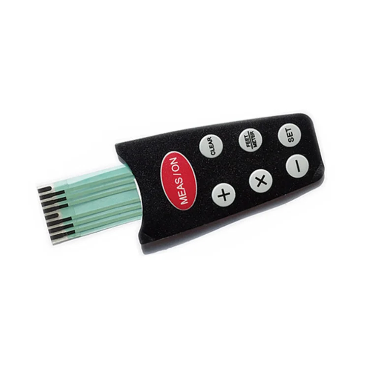 2023 smart electronics polycarbonate touch keypad with 3m adhesive display switch control panel manufacturer