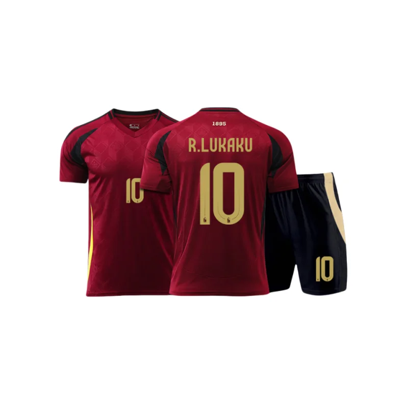 2024 Euro Cup DE BRUYNE R. LUKAKU E.HAZARD Belgium National Team Fans/Player Version Soccer Jerseys MERTENS TIELEMANS Football