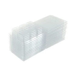 Double Clear Box Packing Eco Friendly Plastic Packaging Clam shell Melts Wax Blister Tray