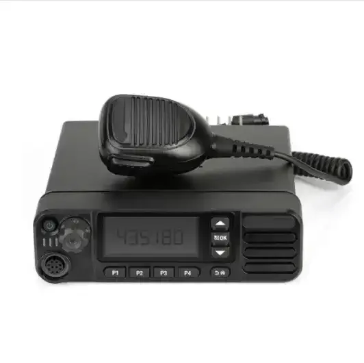Original DMR DM4600e VHF Vehicle Radio Transceiver Base Station 45w UHF Walkie Talkie 50km Walkie Talkie DM4601e