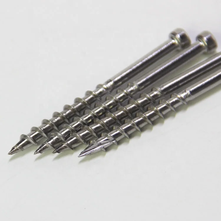 #8 x2 1/2 inch  Drive Trim Head Screws