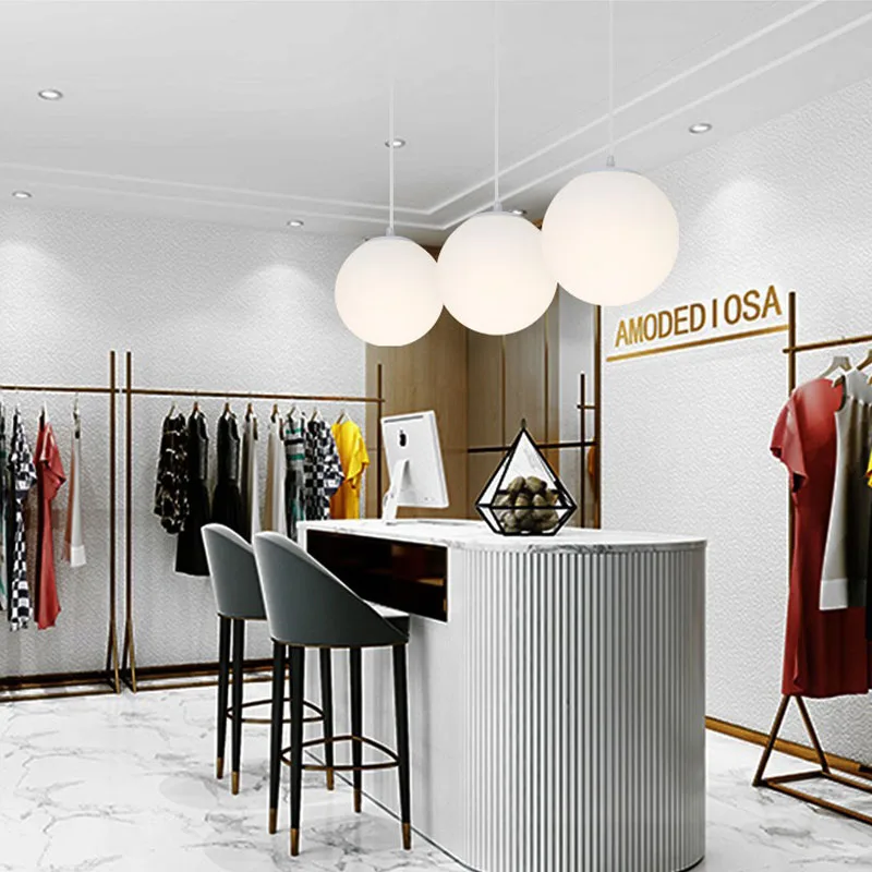 Simple Bedroom Store Wedding Decoration Full Color 220V Led Chandelier Pendant Lights