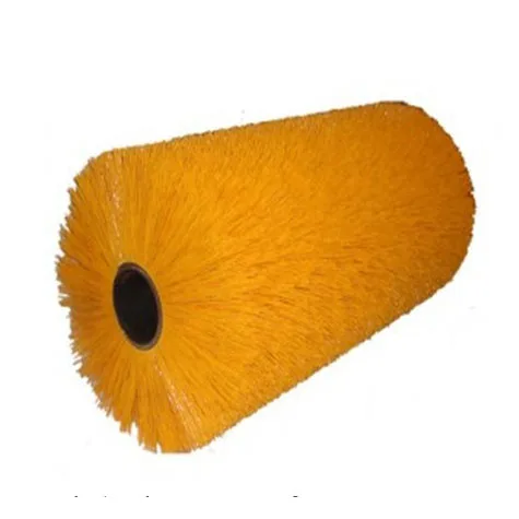 Hot Sale Sweeper Tractor Used Big Size Long Tube Bristle Road Sweeper Brush