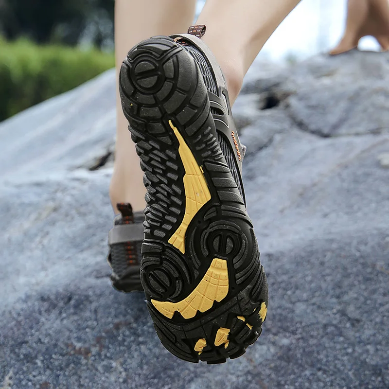 Изготовленный на заказ Высокое качество пеший Туризм быстросохнущие мужские уличные ботинки для пешего туризма