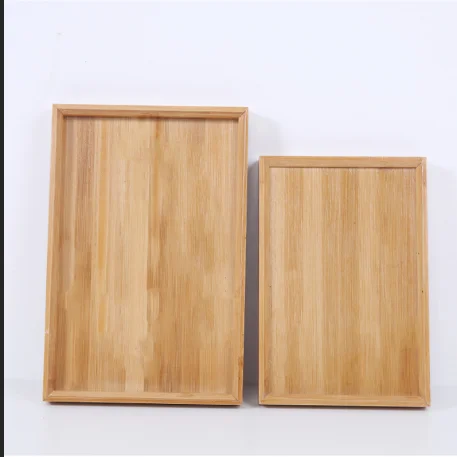 
Wholesale Custom Size Tea Saucer Tray Made Of Bamboo Tea Tray Wooden Crafts Gift 