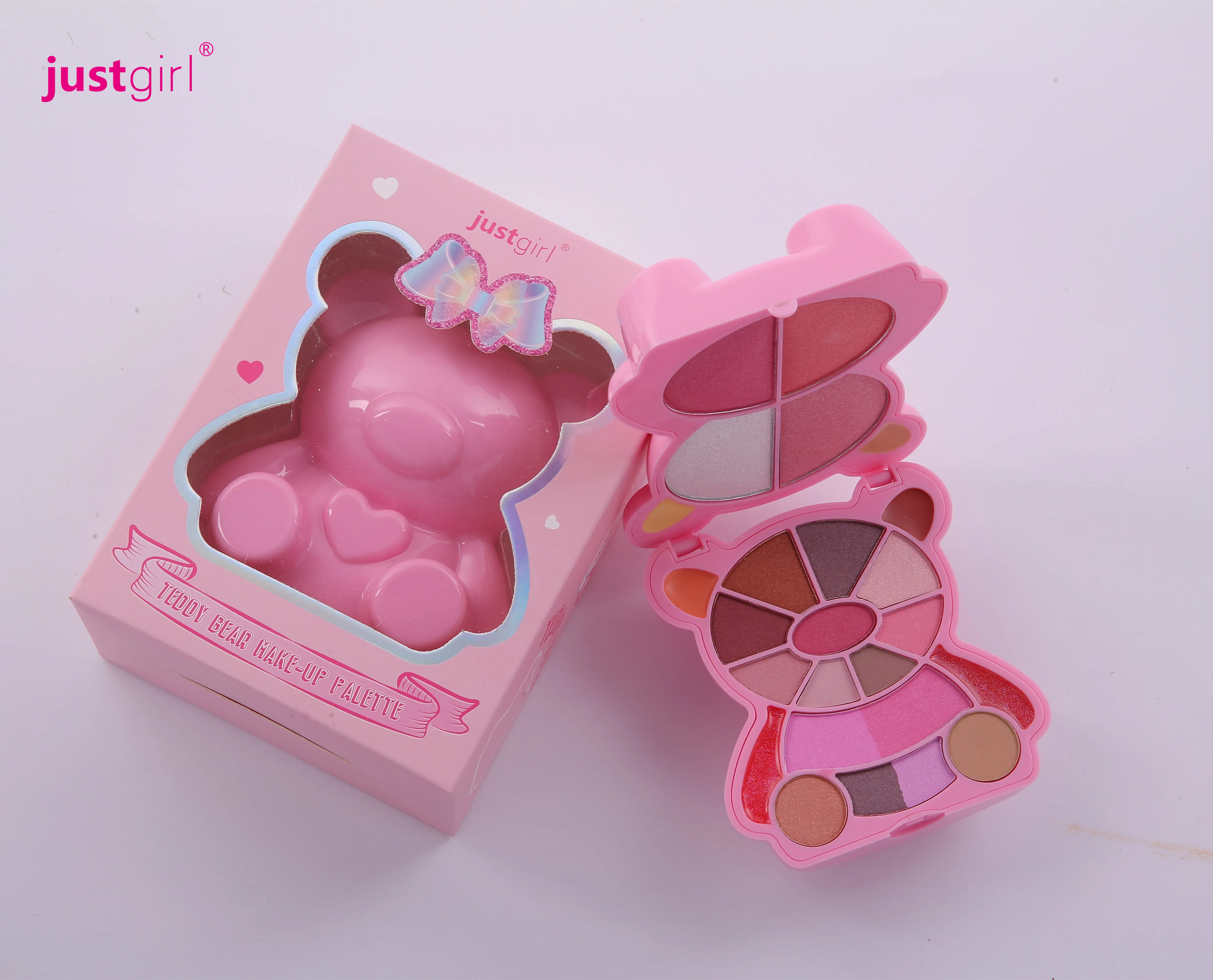 Тени для век Bear матовые мерцающие блестящие тени блеск губ девочек выбор различных подарков на день рождения