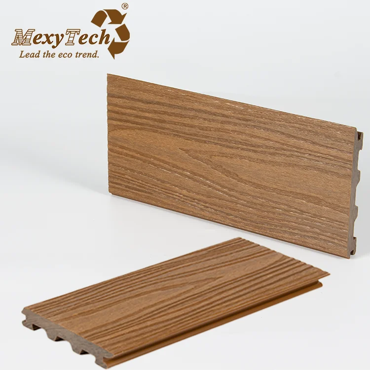 Original And New More Drills Outdoor WPC Retreat No Gap Flooring Co Extruded Composite Decking Floor