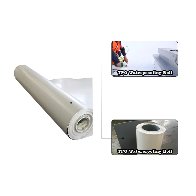 Водонепроницаемые спиральные материалы TPO различных спецификаций для мирового строительного оборудования, Лидер продаж