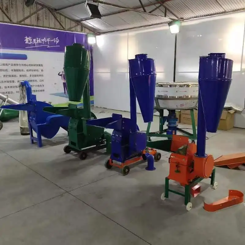 Grain Fodder Grinder Pig Animal Feed Crusher Machine Hammer Mill