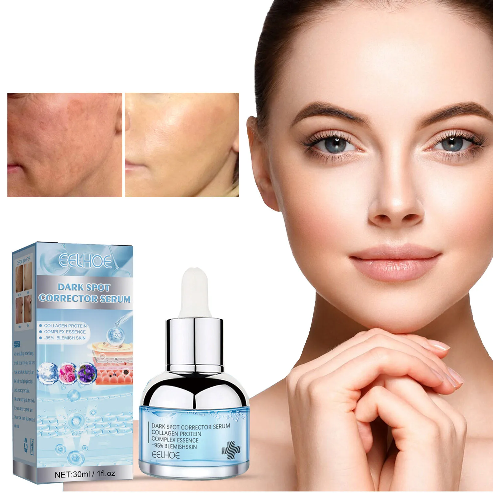 Sheep Placenta Collagen essence Moisturizing  Anti wrinkle  Lightening  Moisturizing and Firming Skin Melanin