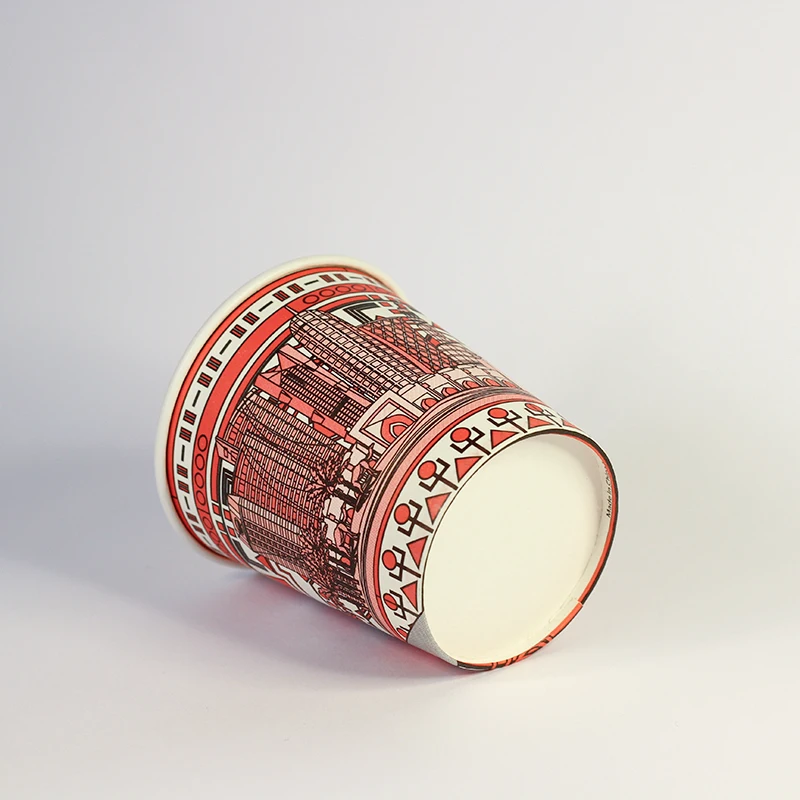 
Ripple Wave Brands Coffee Food Double Wall Cups with Lids Royal Blue Single 0.001 8Oz Lid Insert 1000Ml Paper Cup 